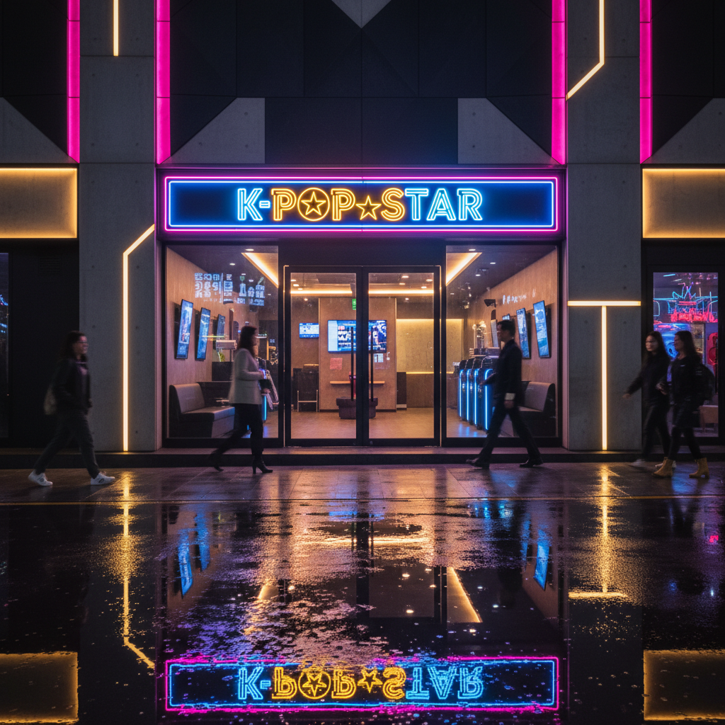 K팝스타 방대방 매장 외관